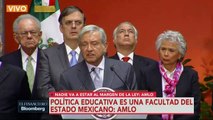 La maestra Elba Esther no va trabajar en el gobierno próximo: Lopez Obrador