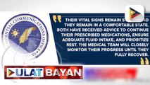 PBBM at First Lady Liza Araneta-Marcos, patuloy ang pagbuti ng kondisyon mula sa flu-like symptoms