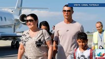 Cristiano Ronaldo llega a Italia para ser presentado con la Juventus de Turín