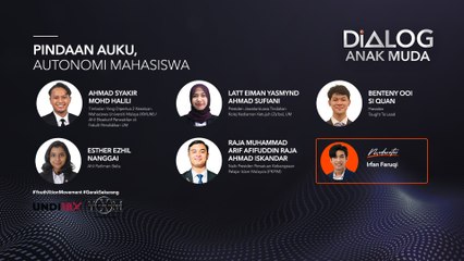 Dialog Anak Muda: Pindaan AUKU, autonomi mahasiswa