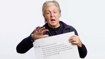 Paul McCartney responde preguntas que se hacen sobre el en internet