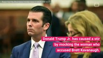 Donald Trump Jr. Mocks Brett Kavanaugh's Sexual Assault Accuser On Instagram