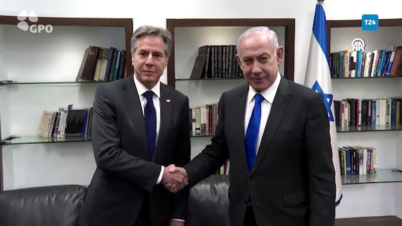 İsrail Başbakanı Netanyahu, ABD Dışişleri Bakanı Blinken ile görüştü