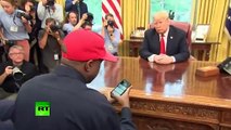 Kanye West revela su contraseña de iPhone durante el encuentro con Trump