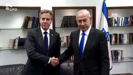 ABD Dışişleri Bakanı Blinken, Netanyahu ile görüştü