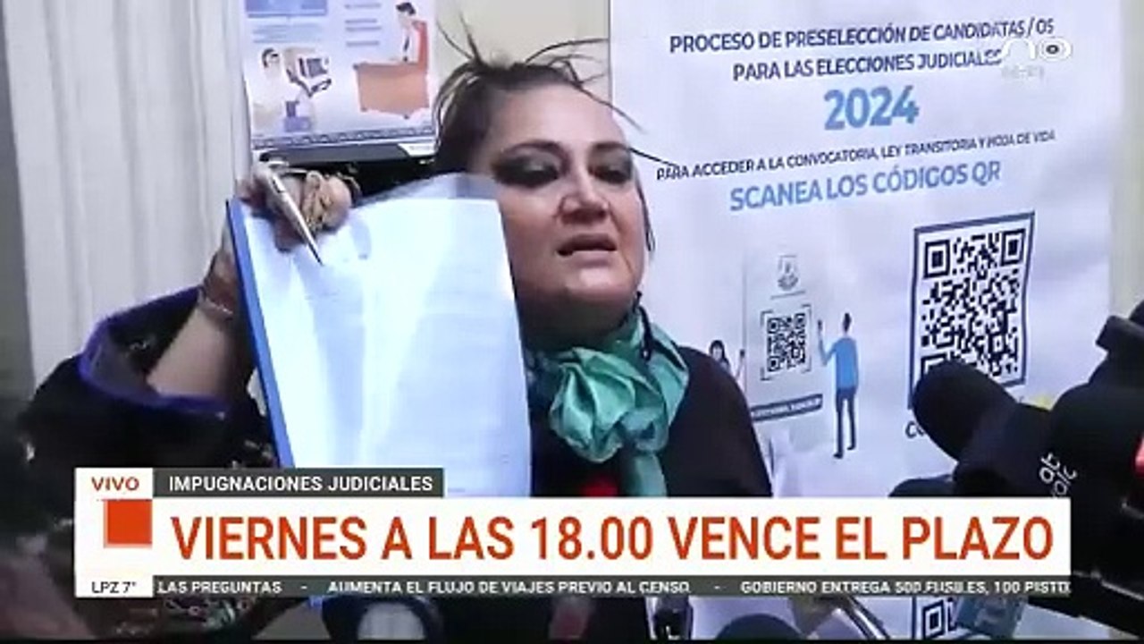 Vence plazo para impugnación