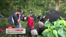 CARAVANA DE MIGRANTES ILEGALES INSULTA A MEXICANOS Y #AMLO LOS DEFIENDE