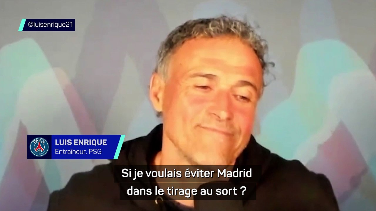 Luis Enrique : "Je me fiche de savoir qui est favori contre le Barça"
