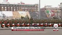 Enrique Peña Nieto encabezó su último Desfile Militar