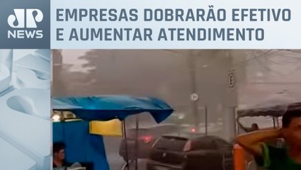 Enel e Light anunciam plano de emergência após alerta de chuva intensa no Rio de Janeiro