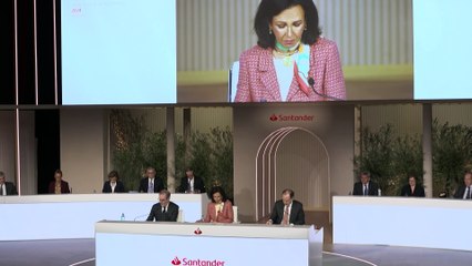 Descargar video: Santander destinará 6.000 millones a dividendos y recompras de acciones con cargo a 2024