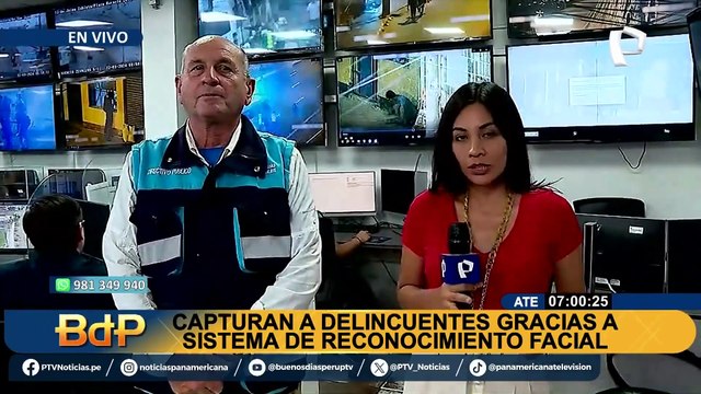 Ate: detienen a delincuentes gracias al sistema de reconocimiento facial