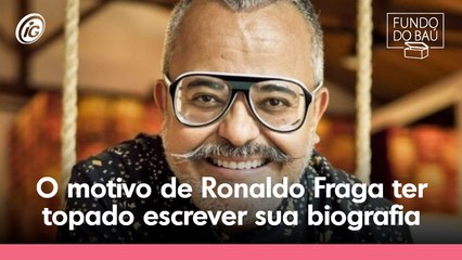 Ronaldo Frada Revela Por Que Aceitou Escrever Sua Biografia 📖