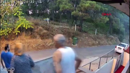 Marmaray'da dehşeti yaşatan saldırganın ağaçtaki görüntüsü ortaya çıktı