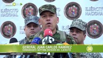 El Ejército atacará centros poblados de grupos ilegales en el Bajo Cauca para afectar sus estructuras