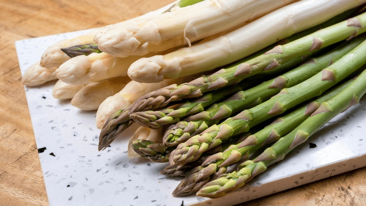 Recettes originales d'asperges vertes et blanches par Raphaël Haumont