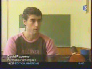 REPORTAGE FRANCE 3 CLERMONT STUDY VACANCES