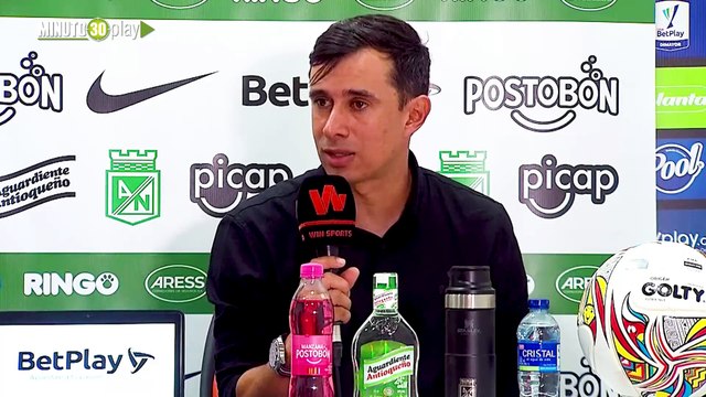 Se repetirá la final Teníamos que ser inteligentes Jhon Bodmer sobre el triunfo de Atlético Nacional
