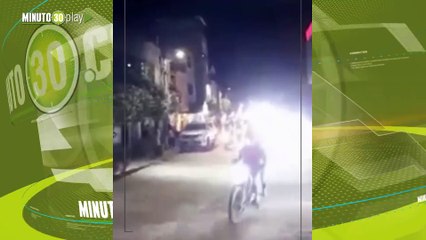 Presunto ladrón fue arrastrado amarrado de una moto por calles de Bolívar