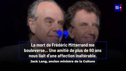 Après le décès de Frédéric Mitterrand, les hommages se multiplient