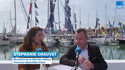 Stéphanie Chauvet de la Cité des Métiers