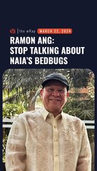 Ramon Ang wants you to stop talking about NAIA’s bedbugs and rats
