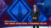 Truk Tabrak Odong-Odong di Jateng, 13 Orang Luka-Luka