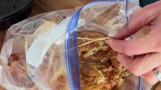 We Tried to Shred Rotisserie Chicken in a Bag