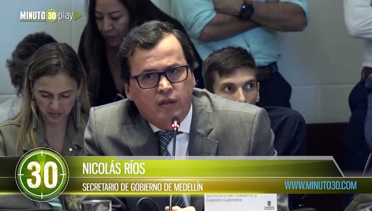 Exposición de Nicolás Ríos en el Concejo de Medellín - Vídeo Dailymotion