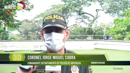 POLICÍA ACOMPAÑA TOQUE DE QUEDA
