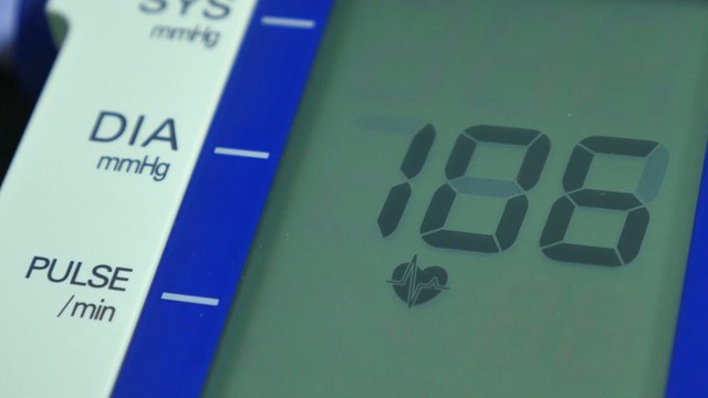 What does a blood pressure check involve and what are the treatments for high blood pressure?