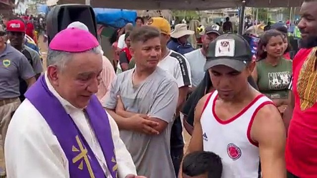 El papa envía emotivo mensaje a migrantes en la inhóspita selva del Darién