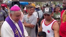 El papa envía emotivo mensaje a migrantes en la inhóspita selva del Darién