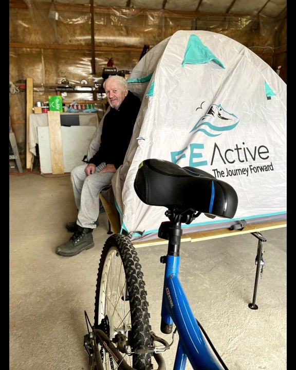 Tente roulotte pour vélo
