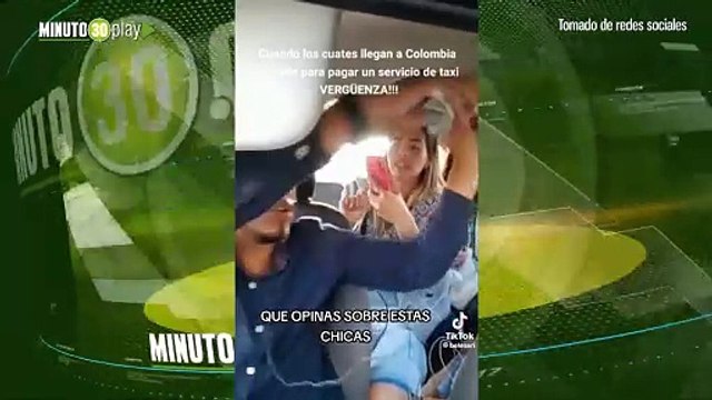 Por dos mil pesitos Turistas mexicanas se vuelven virales por pelear con un taxista en Bogotá