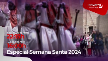 Navarra Televisión prepara su programación especial para Semana Santa