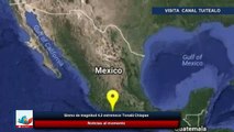 Sismo de 4.2 estremece Tonalá, Chiapas