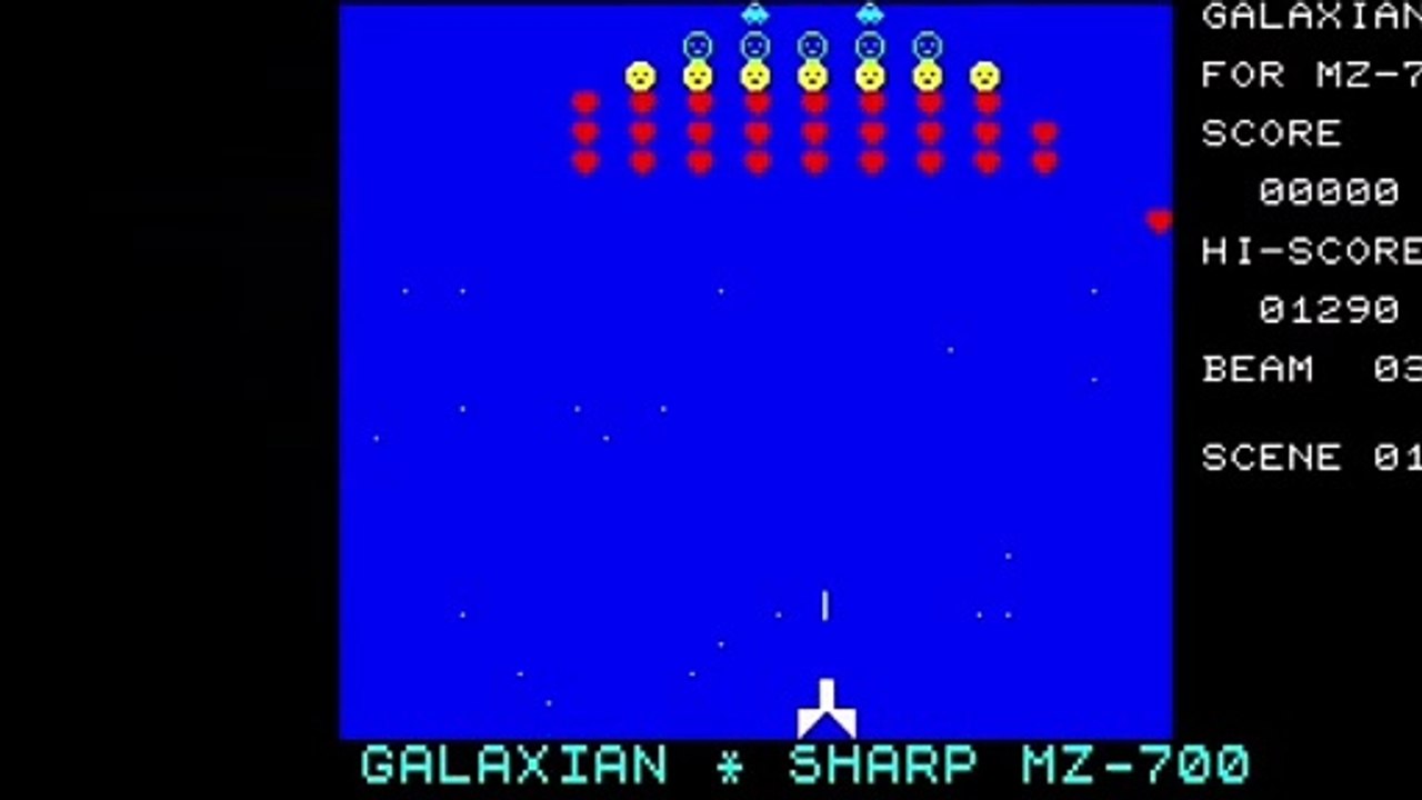 Galaxian - Sharp MZ-700
