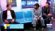 Jake Johnson and Shameik Moore dish on 'Spider-Man
