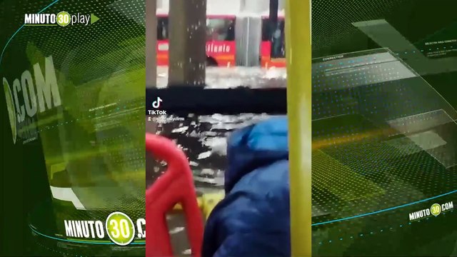 Casi se cae el cielo fuertes lluvias causaron inundaciones en varios sectores de Bogotá
