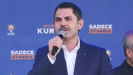 Murat Kurum: Verdiği vaatleri hatırlamıyorlar ama 30 yıl önceki hikayeyi çok iyi hatırlıyorlar