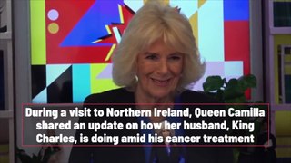 Queen Camilla shares health update on King Charles