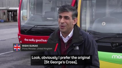 Don't mess with 'perfect' England flag - UK PM Sunak