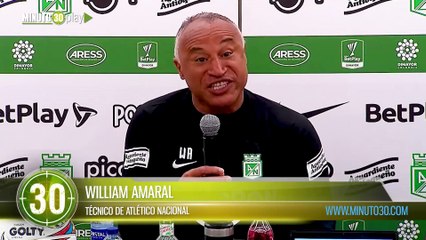 Estamos en búsqueda de la estabilidad William Amaral, técnico de Nacional