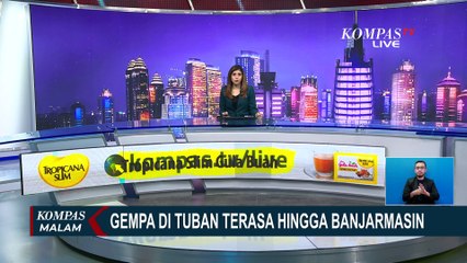 Gempa Bumi M 6,5 di Tuban Terasa hingga ke Kota Banjarmasin