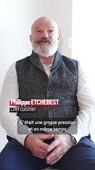 Philippe #Etchebest  « Jai assuré un service avec un seul bras ! » #TopChef #TopChef2023