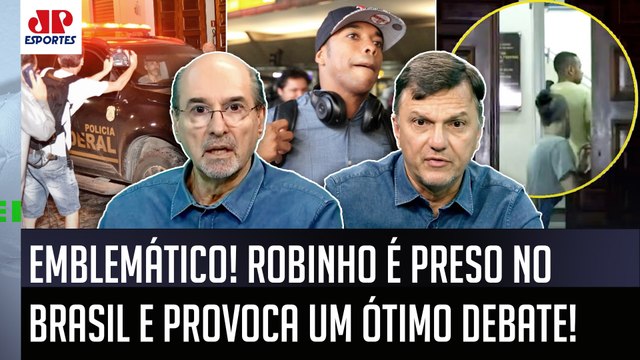 ELES NÃO PODEM TUDO! Esse caso é UMA TREMENDA LIÇÃO para... Robinho É PRESO e PROVOCA DEBATE!