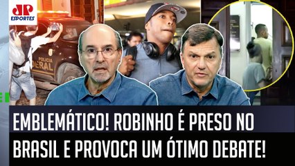 "ELES NÃO PODEM TUDO! Esse caso é UMA TREMENDA LIÇÃO para..." Robinho É PRESO e PROVOCA DEBATE!