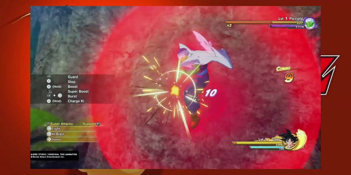 0322 PS5 DRAGON BALL Z KAKAROT - GOKU VS PICCOLO 4K (100% 1080P  2024