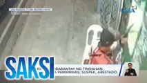 Lalaking nagbabantay ng tindahan, nakaligtas sa pamamaril; suspek, arestado | Saksi